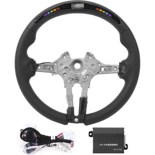 For M Performance LED Race Digital Display Steering Wheel Nappa Leather Fit for M3 F80 M4 M2 F20 F22 F30 F32 M Sport 2013-2020