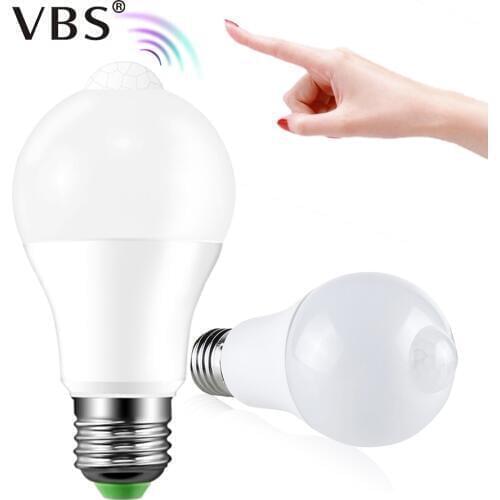 E27 B22 Led bulb Motion Detection 12w/18w Smart Led PIR Infrared Body Sensor home LED E27 bulbs Lampada Ampoule Night Lighting