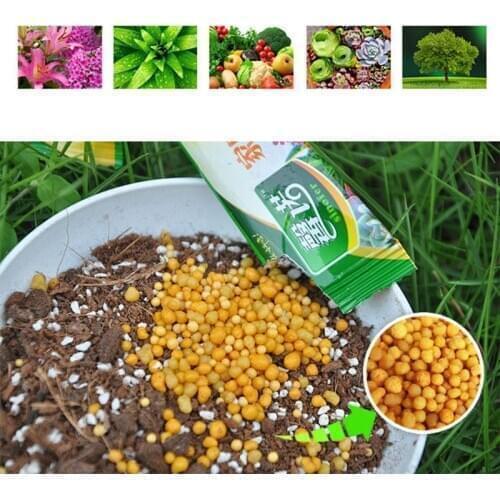 10g Universal Granule Particle Plant Food Slow Release Fertilizer For Home Garden Potted Flower plant Vegetable Succulent L5YE