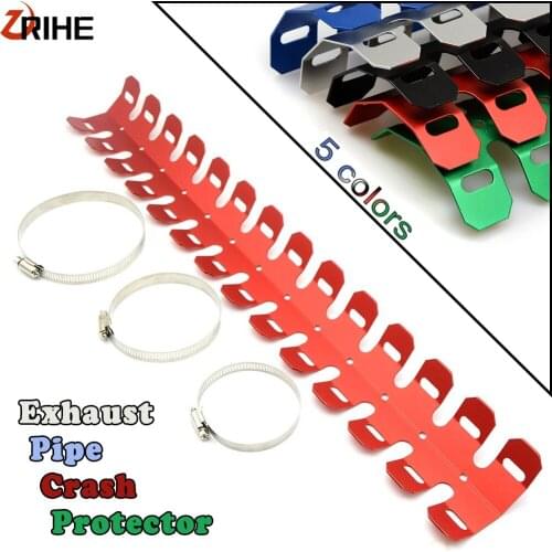 Motorcycle Exhaust Muffler Pipe Leg Protector Heat Shield Cover For YAMAHA YZ125 YZ250 YZ426F YZ450F YZ250F YZ 125 250 426F 250F
