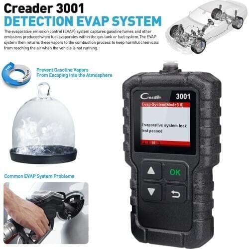 2021 Hot X431 Creader /CR3001 Portable easy to use OBD II full-function card reader auto diagnostis obd2 Creader 3001 free ship