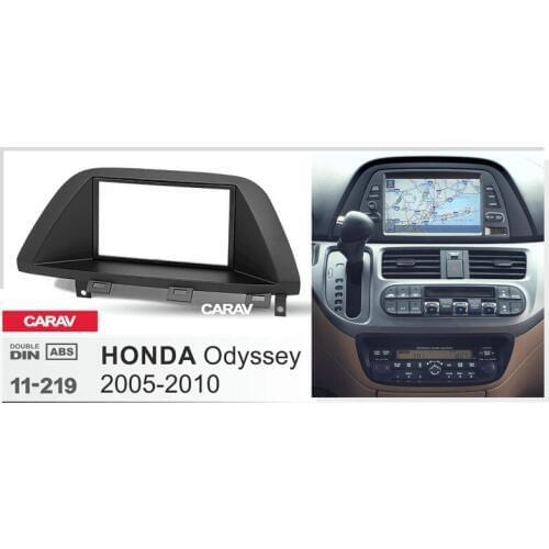 CARAV 11-219 car 2DIN fascia facia panel plate frame for HONDA Odyssey 2005-2010 Stereo Fascia Dash CD Trim Installation Kit