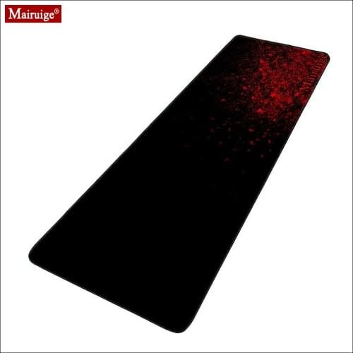 Black and Red Mouse Pad XXL Gamer Desk Mat Computer PC Large Keyboard Pad Gaming MousePad 90x40cm/80x30cm for Laptop Table Pads