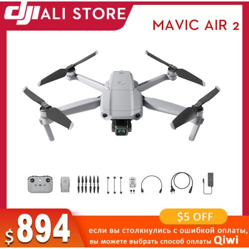 DJI Mavic Air 2 /Mavic Air 2 fly more combo drone with 4k camera 34-min Flight Time 10km 1080p Video Transmission Newest