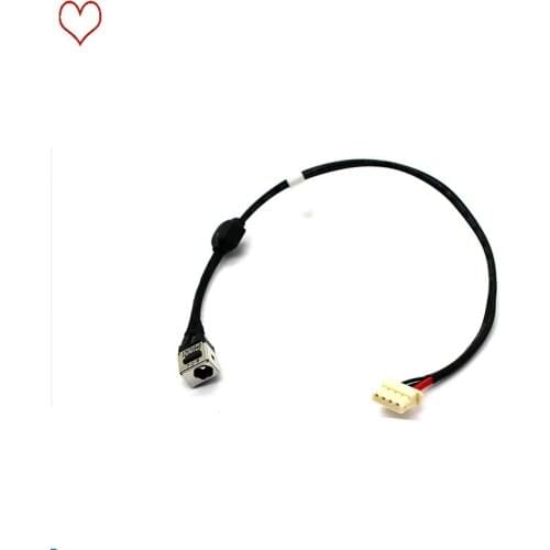 New Laptop DC Jack Power Cable DC Charging Connector Port Wire Cord For Toshiba L650 L655 L650D L655D L750 L755 L705