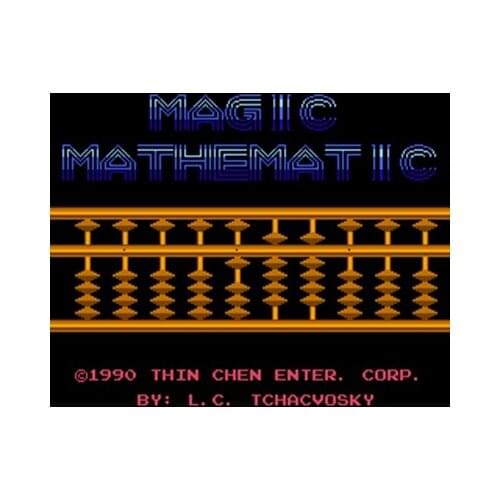 MagicalMathematics Region Free 60 Pin 8Bit Game Card For Subor Game Players