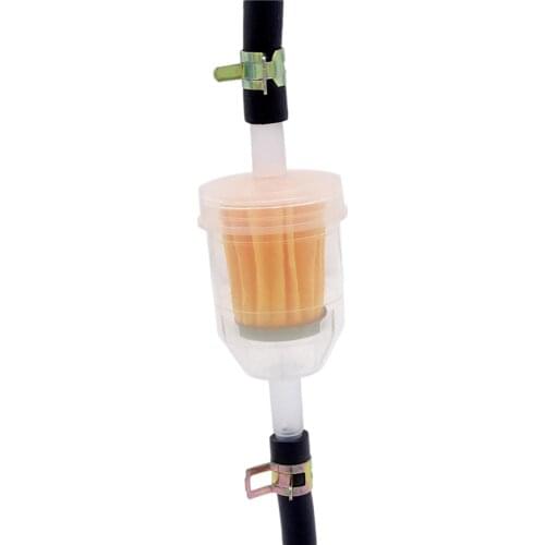 Motorbike Motorcycle Gasoline Fuel Oil Line Fuel Filter 6-8MM 1/4" inches Hose Set for Mini Moto Dirt Bike