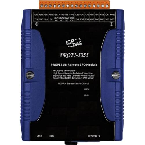 New Original Spot Photo For PROFI-5055 PROFIBUS Isolated 8 In 8 Out Digital Module