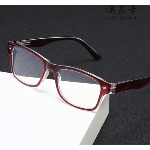 Fashion Ultralight Rimless Anti Blue Light Reading Glasses Radiation Computer Presbyopia Readers Spectacleso Reader Glasses
