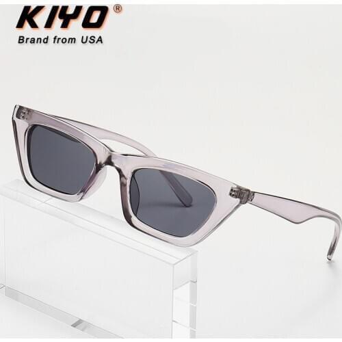KIYO Brand 2020 New Women Men Square Sunglasses PC Fashion Sun Glasses High Quality UV400 Driving Eyewear 8181