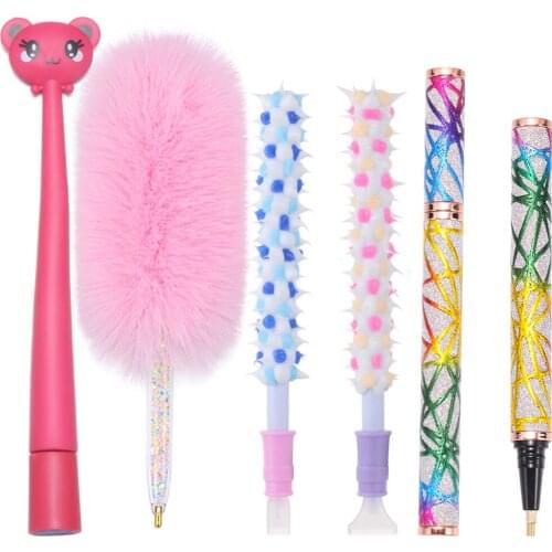 1Pcs Cute Point Drill Pens 5D Diamond Painting Pen Home DIY Handmade Crafts Cross Stitch Embroidery Daily Accessories