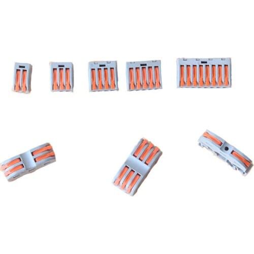 Universal Cable Wire Connectors Short Connection Quick Connector for Safety Building Wiring Fast Home Compact wire Connection