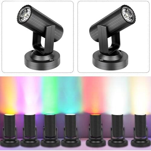 1W AC 85-265V LED Beam Light Spotlight Lamp Effect Stage Lighting for KTV DJ Bar Music Disco