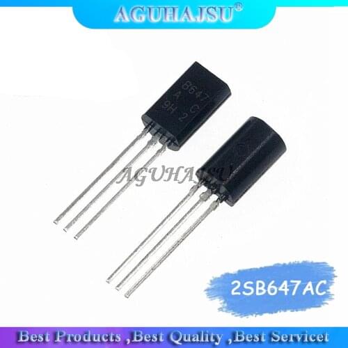 50PCS 2SB647AC 2SB647A 2SB647 TO92 TO-92L B647 Triode Transistor new original