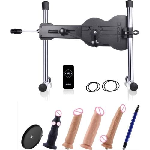 Auxfun Sex Machine Ukulele Shaped Connector Dildo Adapter Insert Advanced Sex Machine 3XL R System Male and female masturbators