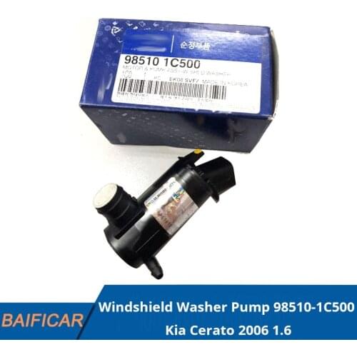Baificar Brand New Genuine Windshield Washer Pump and Motor 98510-1C500 For Kia Cerato 2006 1.6