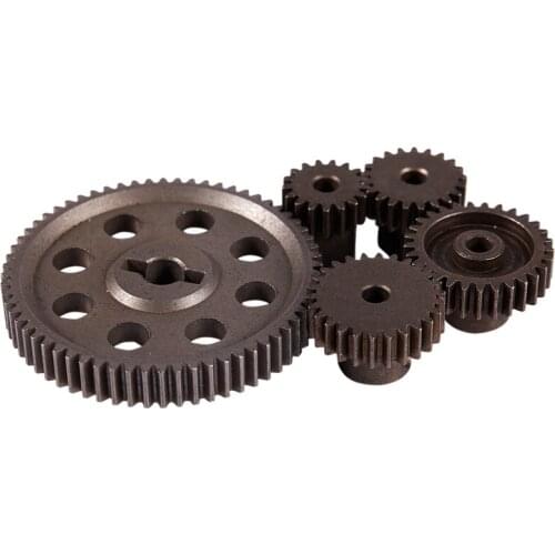 Diff Differential Main Metal Spur Gear 64T 17T 21T 26T 29T Motor Gear RC Car Part for HSP 1/10 RC Car Truck 94111