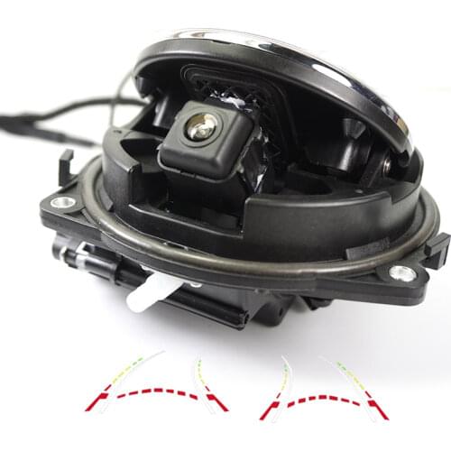 For Volkswagen Badge Logo smart Flip Rear Trunk Handle Camera For VW Golf 5 6 7 Passat cc B6 B7 B8 Polo Magotan Beetle Dynamic