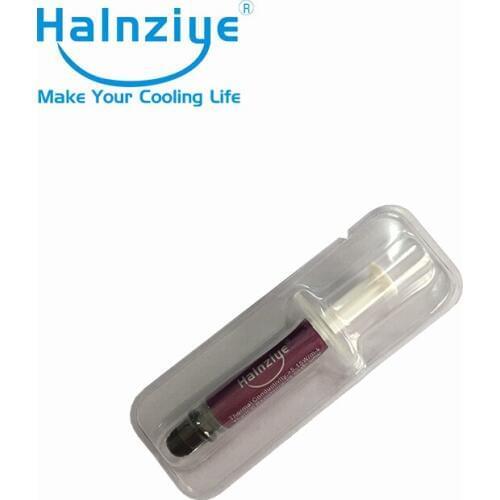 Halnziye hot sell HY880 nano super silicone thermal conductive paste 1g with blister