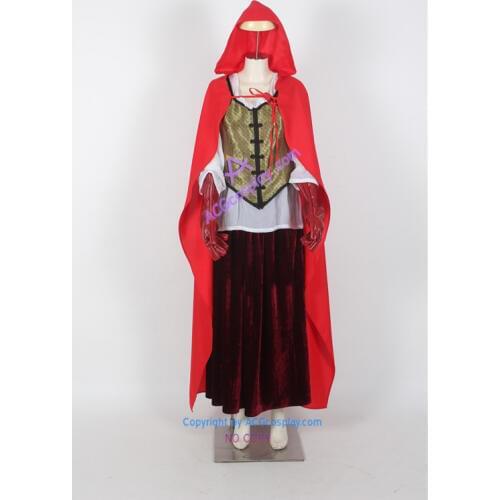 Once Upon a Time Rubys Red Riding Hood cosplay costume