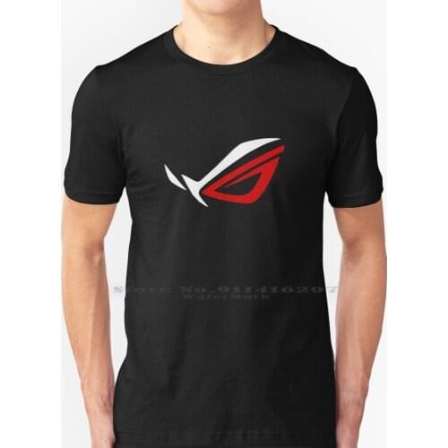 Rog Mini T Shirt 100% Pure Cotton Asus Rog Republic Of Gamers Game Gamer Gamers Nvidia Geforce Ati Radeon