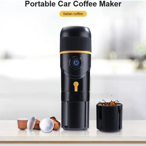 Espresso Machine Portable Coffee Machine For Car DC 12V Expresso Maker Nespresso Dolcegusto Capsule Coffee Powder For Home Offic