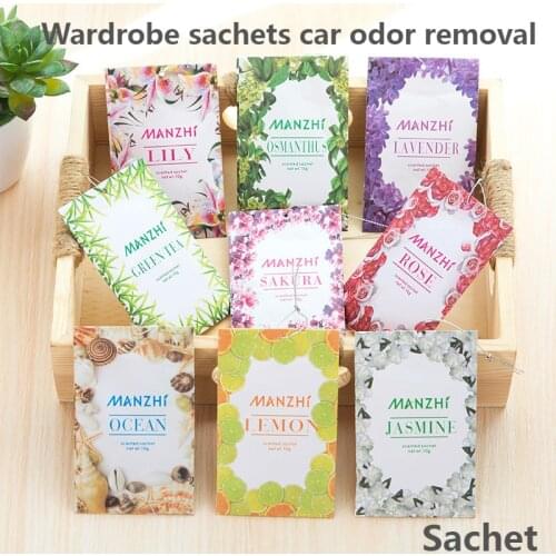 Aromatherapy bag natural sachet hanging fragrant sachet from closet of car fragrance fresh house perfumes air freshener perfume
