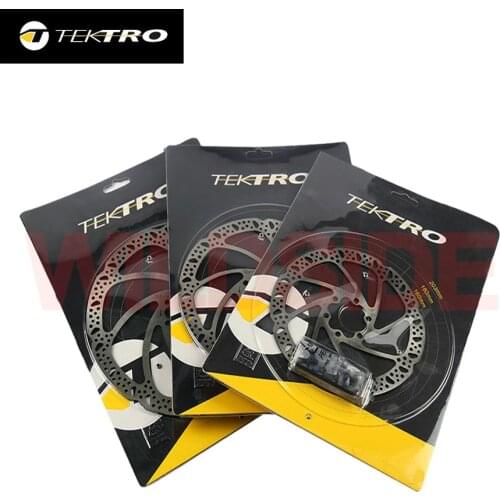 TEKTRO bike Rotor Mountain Bicycle Hydraulic Disc Brake Rotors 160mm 180mm 203mm for mtb mountain Foldable bike brake pads