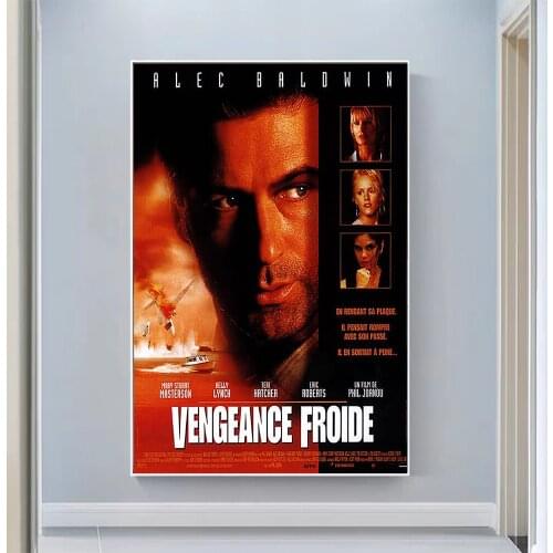 V0890 Heavens Prisoners (2) Vintage Classic Movie Wall Silk Cloth HD Poster Art Home Decoration Gift