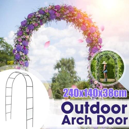 Iron Wedding Arch Decorative Garden Backdrop Pergola Stand Flower Frame For Marriage birthday wedding Party Decoration DIY Arch