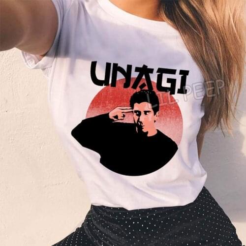 2019 Summer T Shirt Friend Tv Show Kawaii Graphic T-shirt Women Harajuku Cotton Korean Style Women Grunge aesthetic clothes