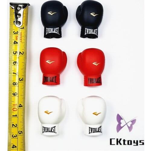 1/6 Soldier Professional Boxing Gloves Fighting Gloves Model for 12" Action Figure Doll