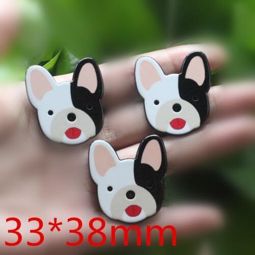 10pcs/lot DIY resin cabochons accessories planar resin frog 33*38mm