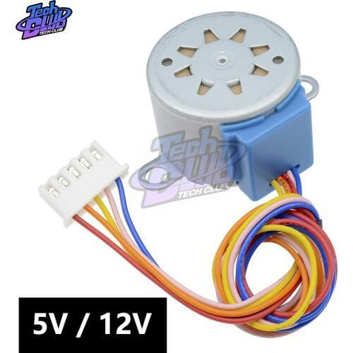 Smart Electronics 28BYJ-48 Stepper Motor Reduction DC 4 Phase Gear Stepper Motor Stepping Motor For arduino