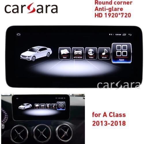 Android device A class W176 round corner screen A200 4G RAM display 1920 resolution tablet anti-glare interface A250 radio A180