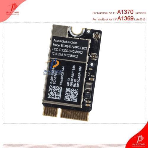 Hanxunda for Air Port Wireless Network Card BCM943224PCIEBT2 607-6759 661-5687 607-8181 for A1370 A1369