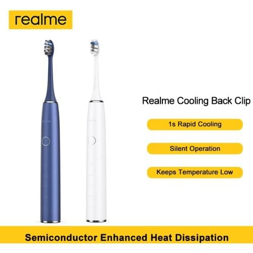 Realme M1 Sonic Electric Toothbrush 4 Cleaning modes 90days battery life IPX7 Wireless Charging electric toothbrush