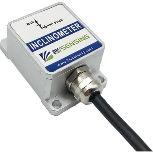 BW-VG50 Dynamic Tilt Angle Sensor switch Double Dual Axis Inclinometer Accuracy 3/0.3 Resolution 0.01 CAN RS232 RS485 TTL 30mA
