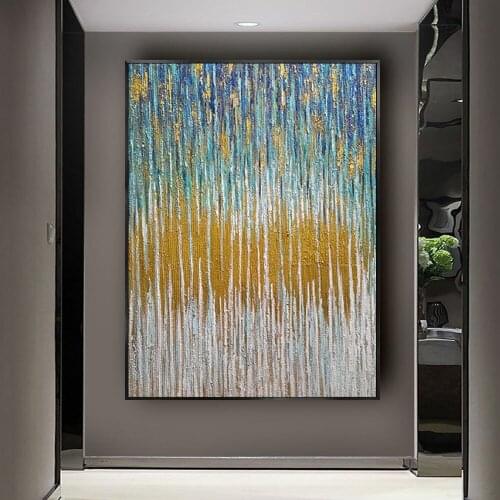 HASYOU Best Abstract Wall Art Pictures For Living Room Home Decor Canvas Art Oil Painting Wassily Kandinsky Colorful Pictures