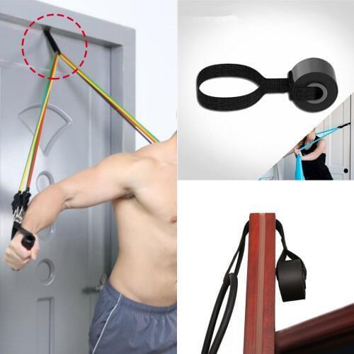 1PCS Resistance Bands Door Anchor Crossfit Elastic Bands For Yoga Pilates Latex Tube Home Fitness Training Straps Equipment