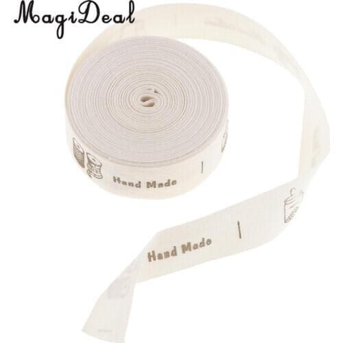 MagiDeal Handmade Cotton Fabric Ribbon Cloth Gift Wrapping Craft Decor DIY 5 Yd