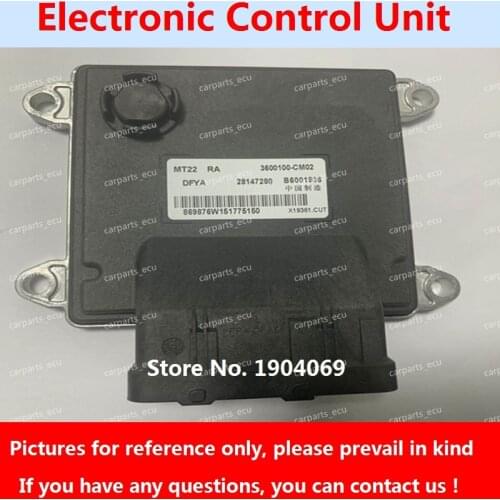 Engine Computer Board B6001936 3600100-CM02 28147280 MT22 ECU B6000723 3600010-U03 28347204 For Dongfengfengguang/Changan EADO