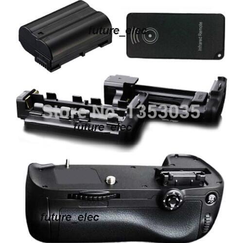 New Vertical Shutter Battery Hand Grip Holder Pack For Nikon D600 D610 DSLR SLR Camera replace of MB-D14 +IR Remote +1 x EN-EL15