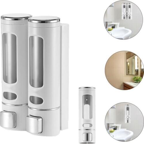 47 400ML 800ML Soap Dispenser Transparent Liquid Soap Dispenser Plastic Soap Dispenser & Bottle For Kitchen Bathroom