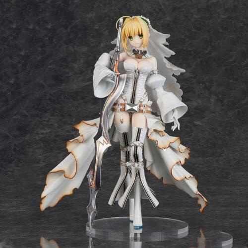 Flare Fate/Grand Order Saber Nero Claudius Bride PVC Action Figure Anime Sexy Figure Modle Toys Collectible Doll Gift