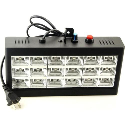 2016 Popular LED Business Stage Light Rhythm Music Control 18Leds Housing Dancing Party KTV Disco Indoor Lamp