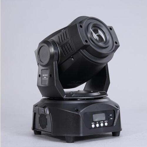 Mini 90W led gobo beam moving head spot dmx light dj professional lighting for disco with fixed and rotaiton gobo wheels 3 prism
