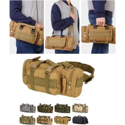 6L Tactical Waist Bag Shoulder Bag Military Rucksack Handbag Hiking Camping Hunting Travel Gymnastic Fitness Tote