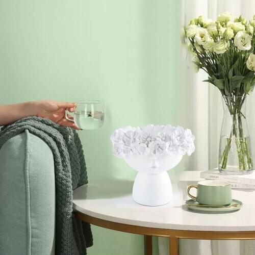 Three Color Resin Flowerpot, Bedroom Study Tray, Home Landscape Bonsai Ornaments, Creative Gifts