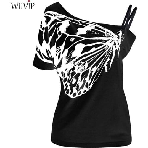 Женские футболки с принтом WIIVIP China At AliExpress